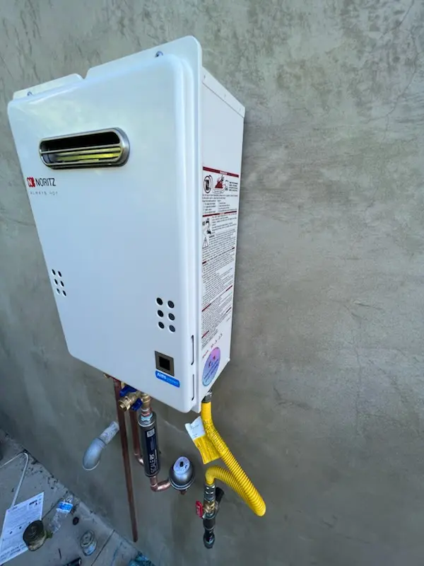 Tankless water heater installation for Walters Ferry homes